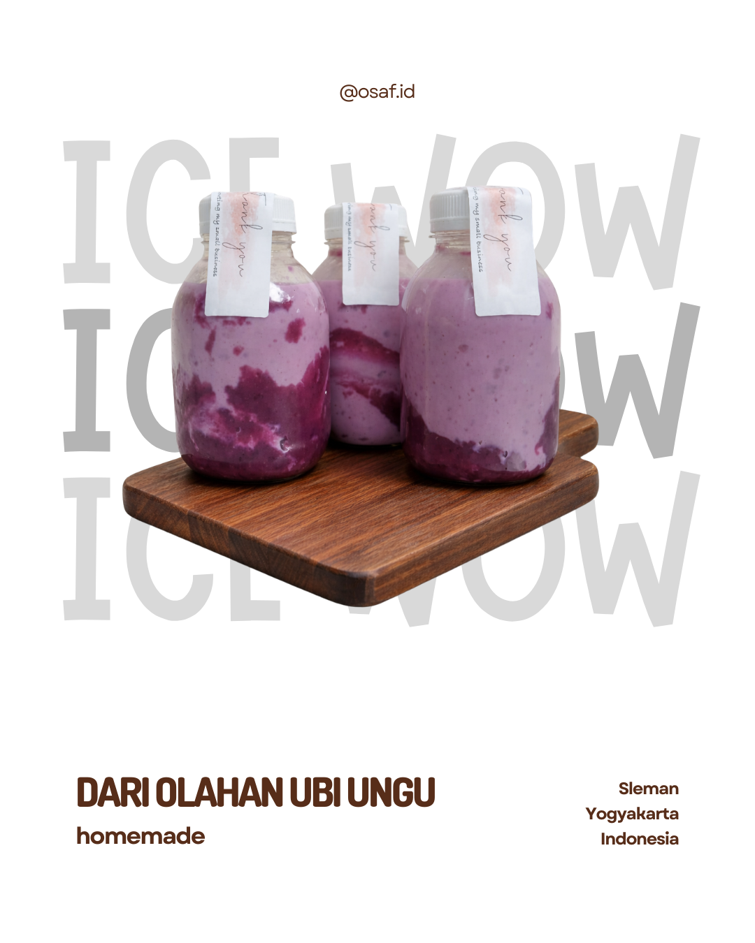 Ice WOw Ubi Ungu